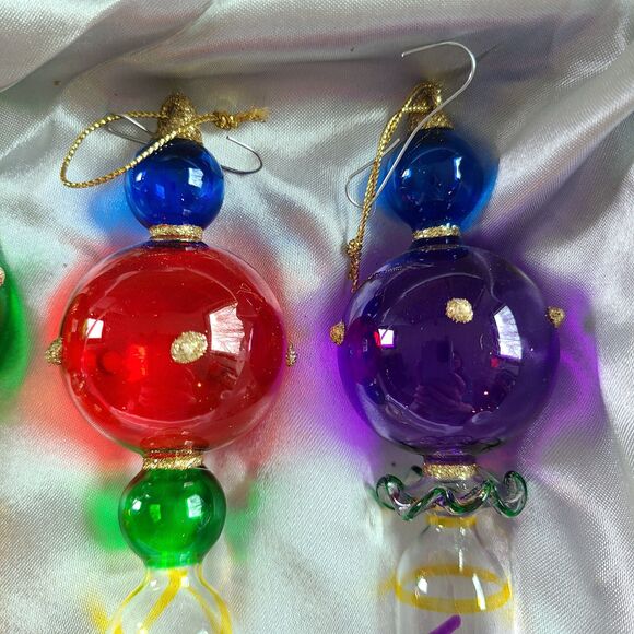 Vintage Thomas Pacconi Classics Museum Series Icicle Christmas Ornaments w/ COA - Picture 5 of 10